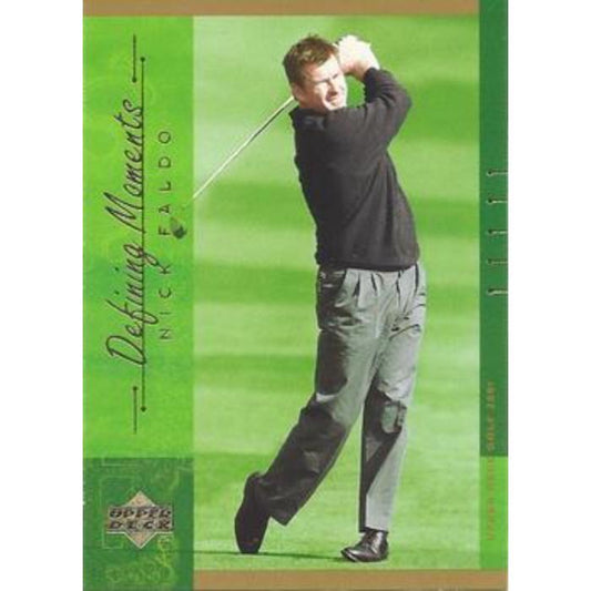 Nick Faldo (Defining Moments) - 2001 Upper Deck Golf #128