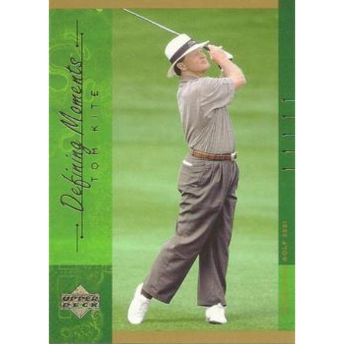 Tom Kite (Defining Moments) - 2001 Upper Deck Golf #141