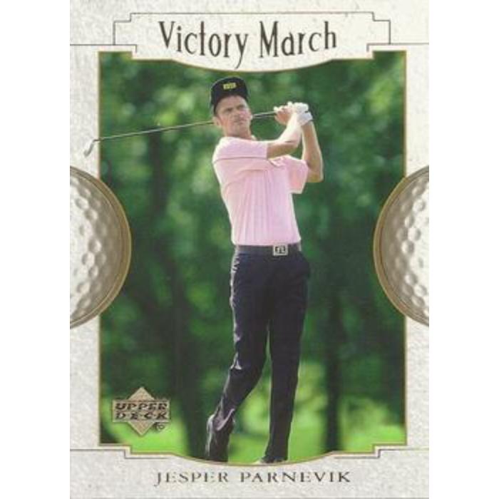 Jesper Parnevik (Victory Match) - 2001 Upper Deck Golf #153