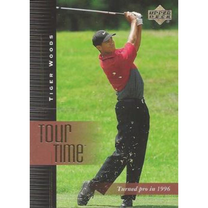 Tiger Woods (Tour Time) - 2001 Upper Deck Golf #176