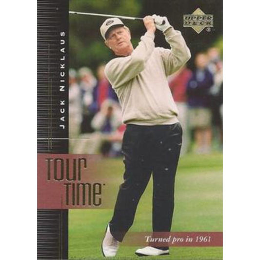 Jack Nicklaus (Tour Time) - 2001 Upper Deck Golf #195