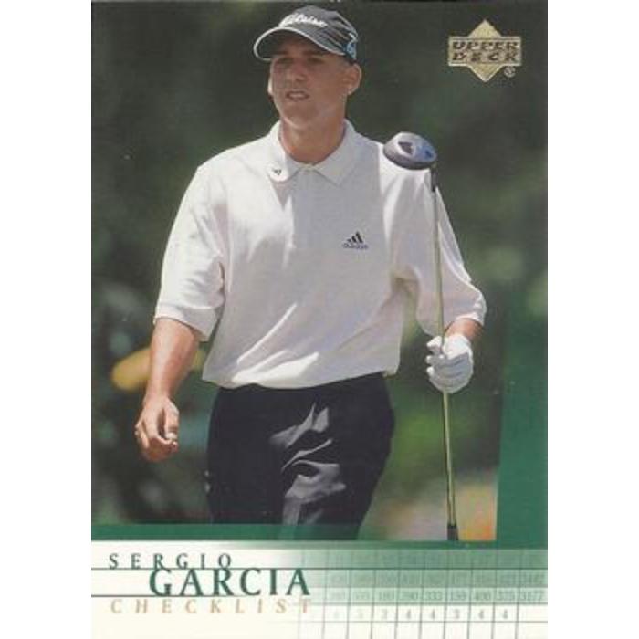 Sergio Garcia (Checklist) - 2001 Upper Deck Golf #197