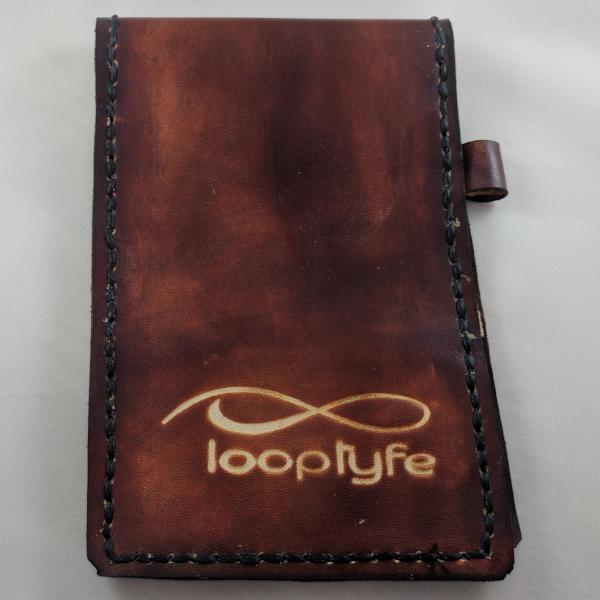 Leather Scorecard Holder Front