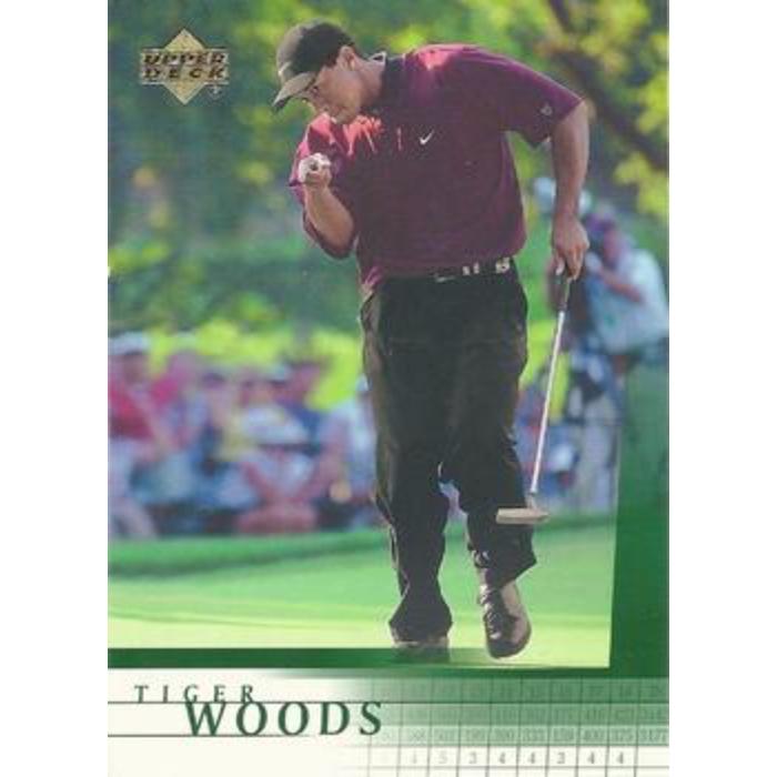 Tiger Woods (Rookie) - 2001 Upper Deck Golf #1