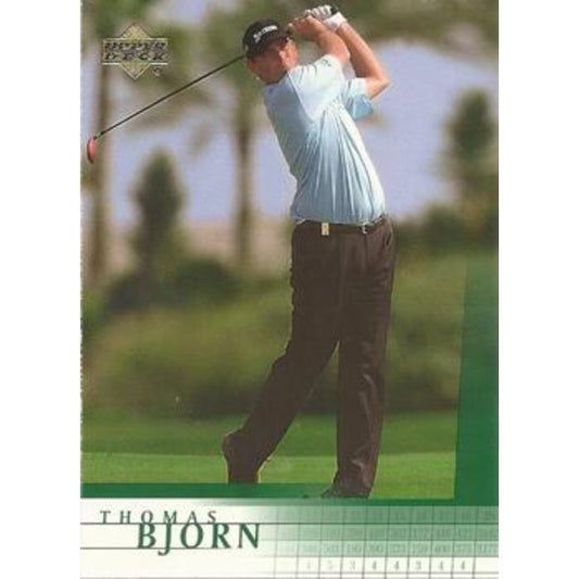 Thomas Bjorn (Rookie) - 2001 Upper Deck Golf #8