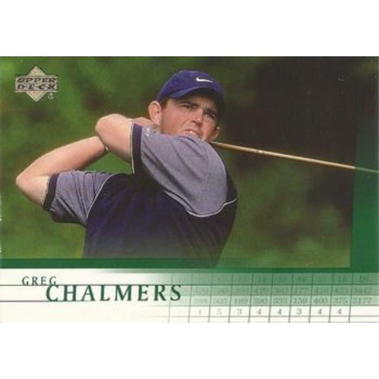 Greg Chalmers (Rookie) - 2001 Upper Deck Golf #13