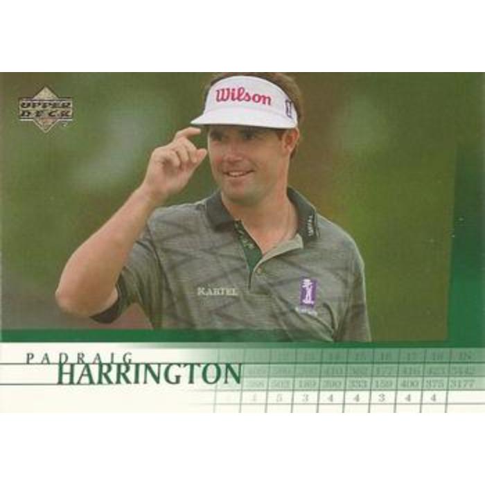 Padraig Harrington (Rookie) - 2001 Upper Deck Golf #18