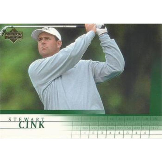 Stewart Cink (Rookie) - 2001 Upper Deck Golf #31