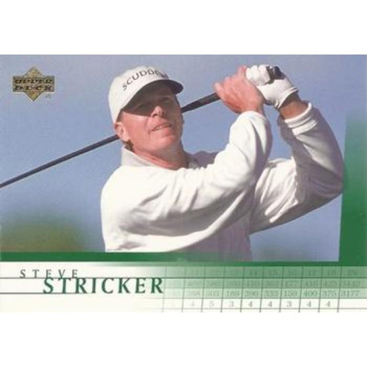 Steve Stricker (Rookie) - 2001 Upper Deck Golf #34