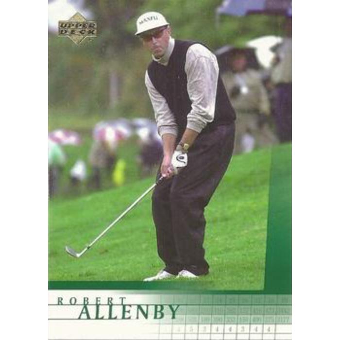 Robert Allenby (Rookie) - 2001 Upper Deck Golf #37