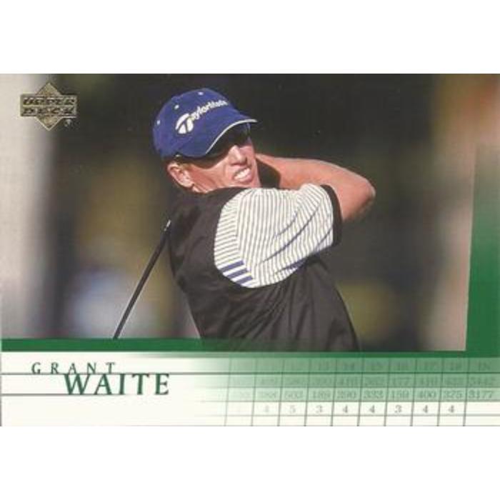 Grant Waite (Rookie) - 2001 Upper Deck Golf #39