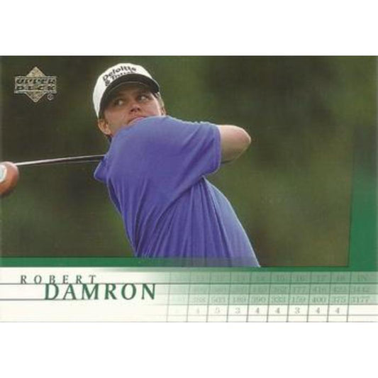 Robert Damron (Rookie) - 2001 Upper Deck Golf #40