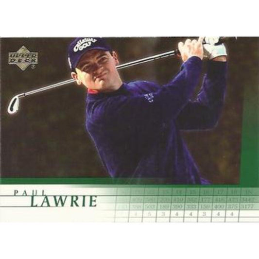 Paul Lawrie (Rookie) - 2001 Upper Deck Golf #41