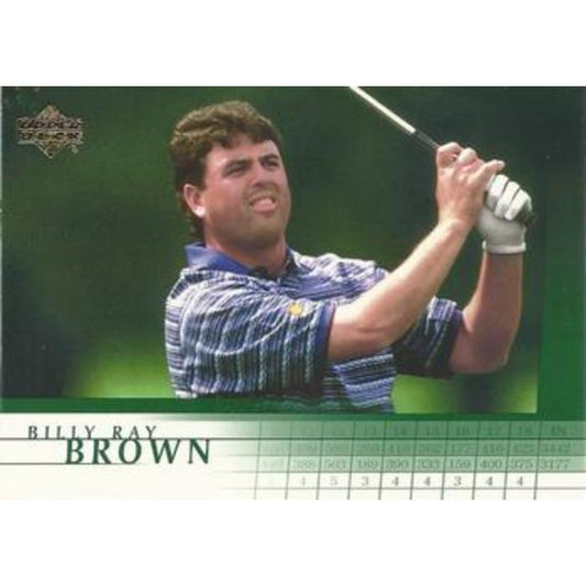 Billy Ray Brown - 2001 Upper Deck Golf #44