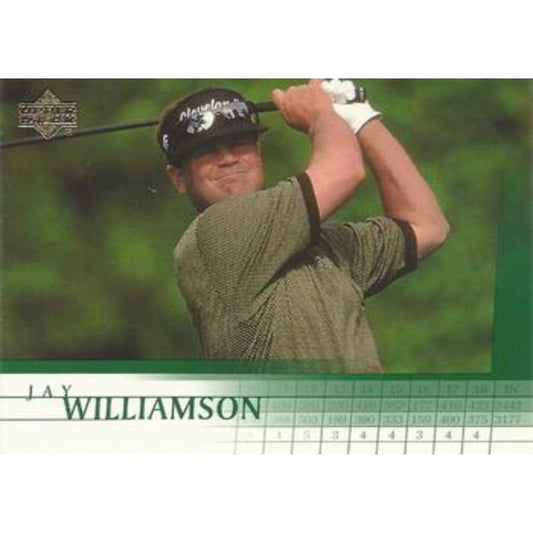 Jay Williamson (Rookie) - 2001 Upper Deck Golf #45