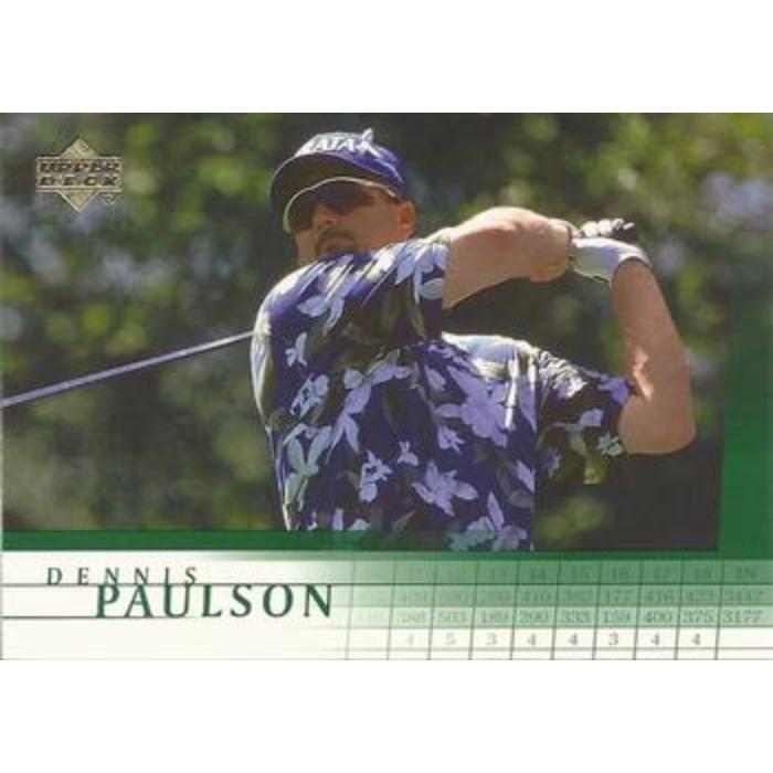 Dennis Paulson (Rookie) - 2001 Upper Deck Golf #50