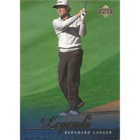 Bernhard Langer - 2001 Upper Deck Golf #56