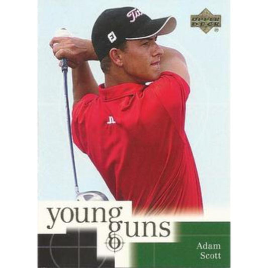 Adam Scott (Young Gun Rookie) - 2001 Upper Deck Golf #70