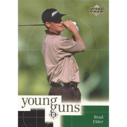 Brad Elder (Young Gun Rookie) - 2001 Upper Deck Golf #72