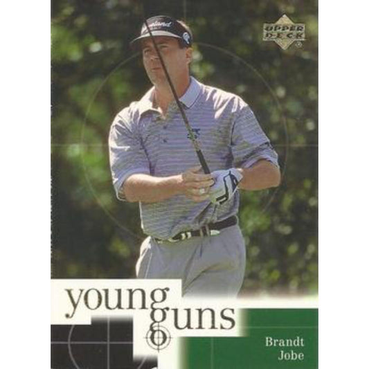 Brandt Jobe (Young Gun) - 2001 Upper Deck Golf #74