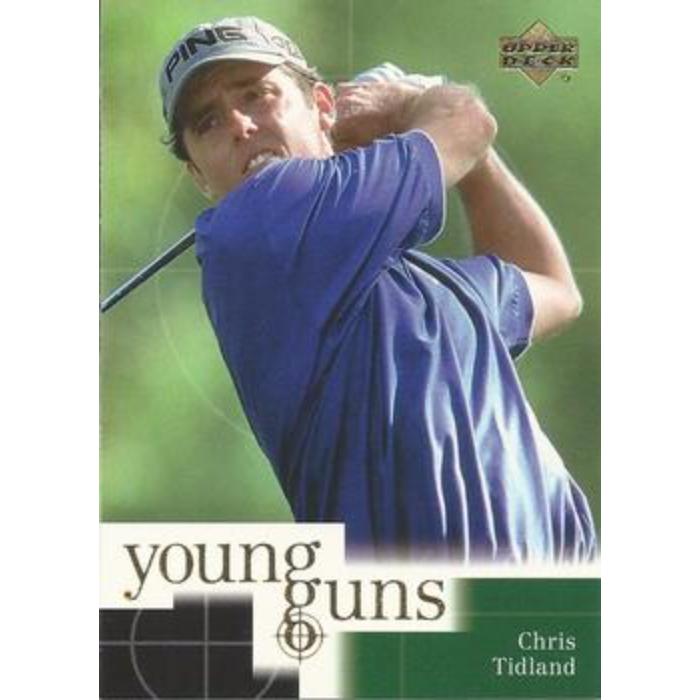 Chris Tidland (Young Gun Rookie) - 2001 Upper Deck Golf #76