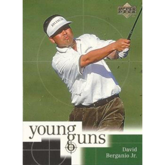 David Berganio (Young Gun Rookie) - 2001 Upper Deck Golf #77