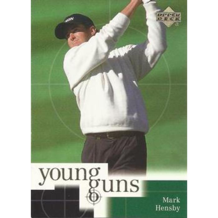 Mark Hensby (Young Gun Rookie) - 2001 Upper Deck Golf #78