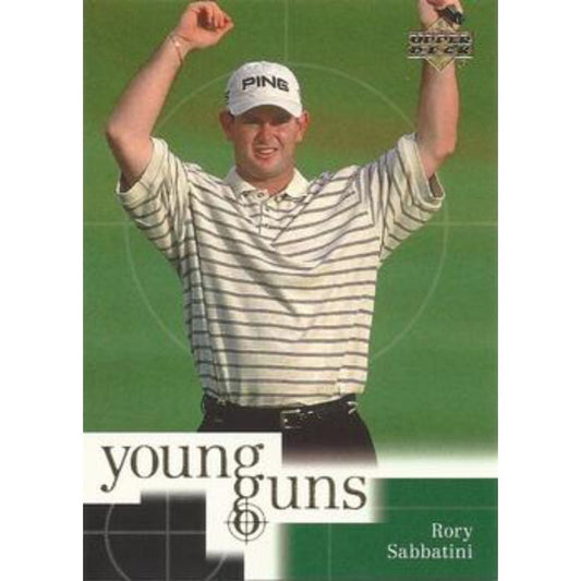 Rory Sabbatini (Young Gun Rookie) - 2001 Upper Deck Golf #80