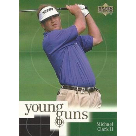 Michael Clark II (Young Gun Rookie) - 2001 Upper Deck Golf #87