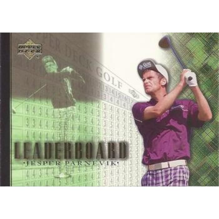 Jesper Parnevik (Leaderboard) - 2001 Upper Deck Golf #92