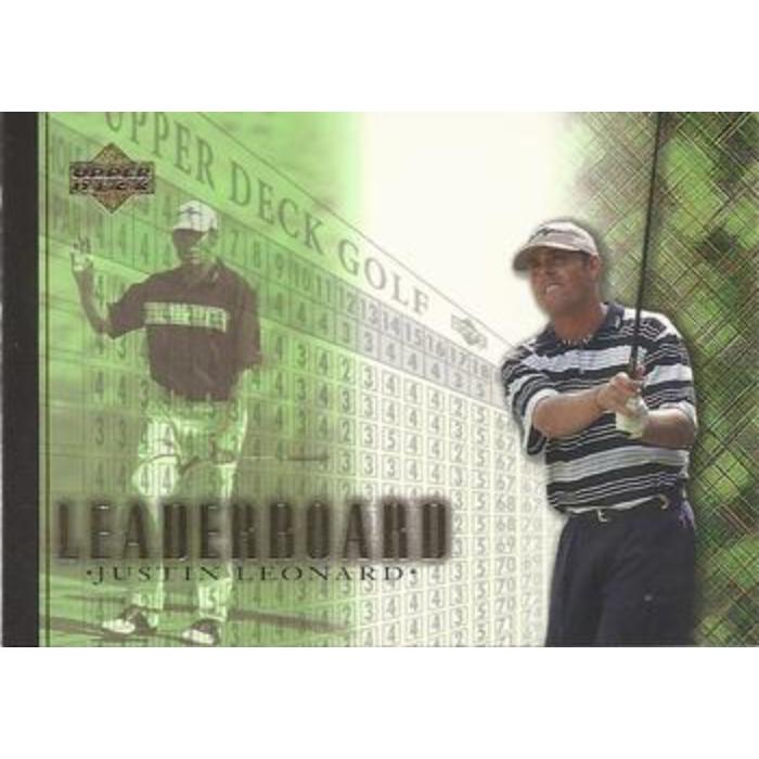 Justin Leonard (Leaderboard) - 2001 Upper Deck Golf #94