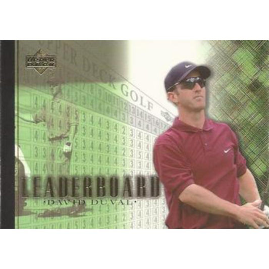 David Duval (Leaderboard) - 2001 Upper Deck Golf #97