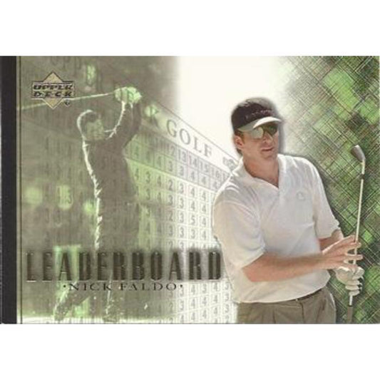 Nick Faldo (Leaderboard) - 2001 Upper Deck Golf #104