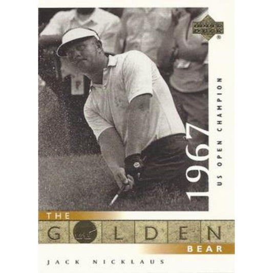 Jack Nicklaus (1967 US Open) - 2001 Upper Deck Golf #112