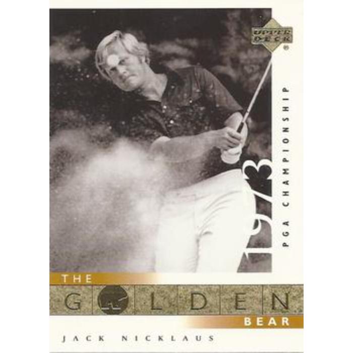 Jack Nicklaus (1973 PGA Championship) - 2001 Upper Deck Golf #117