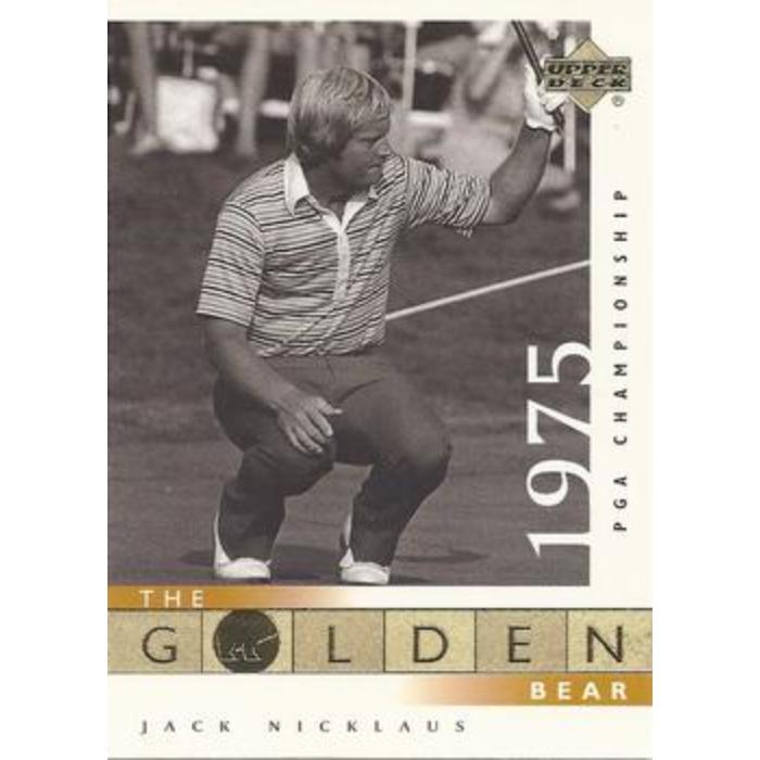 Jack Nicklaus (1975 PGA Championship) - 2001 Upper Deck Golf #119