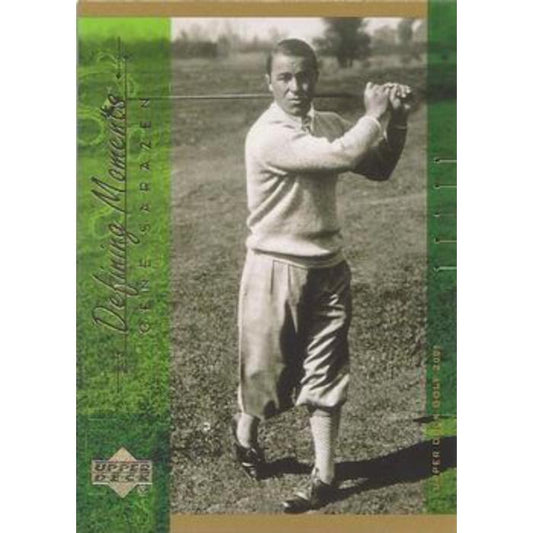 Gene Sarazen (Defining Moments) - 2001 Upper Deck Golf #125