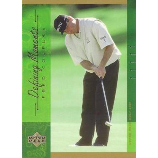 Fred Couples (Defining Moments) - 2001 Upper Deck Golf #131