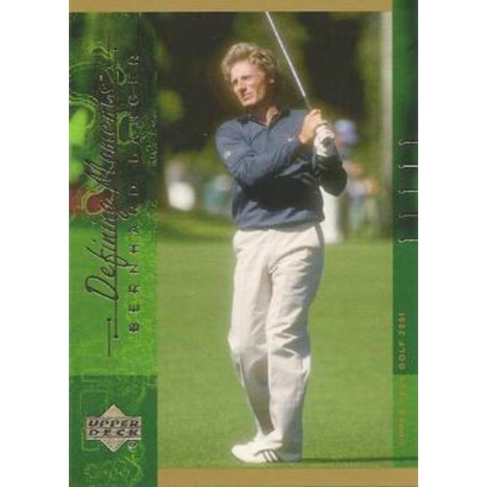 Bernhard Langer (Defining Moments) - 2001 Upper Deck Golf #135