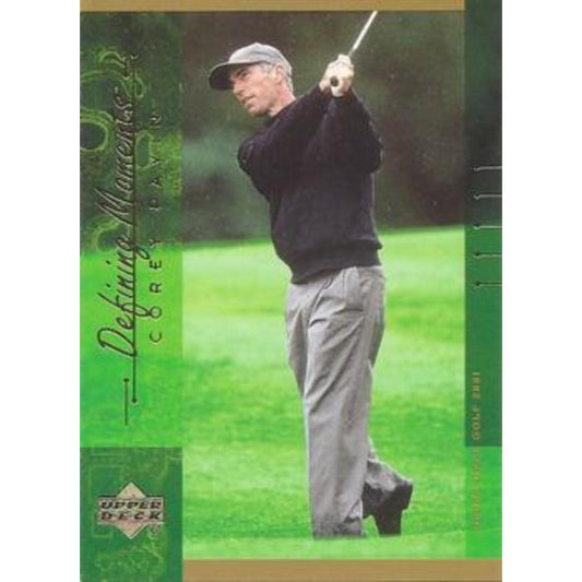 Corey Pavin (Defining Moments) - 2001 Upper Deck Golf #137