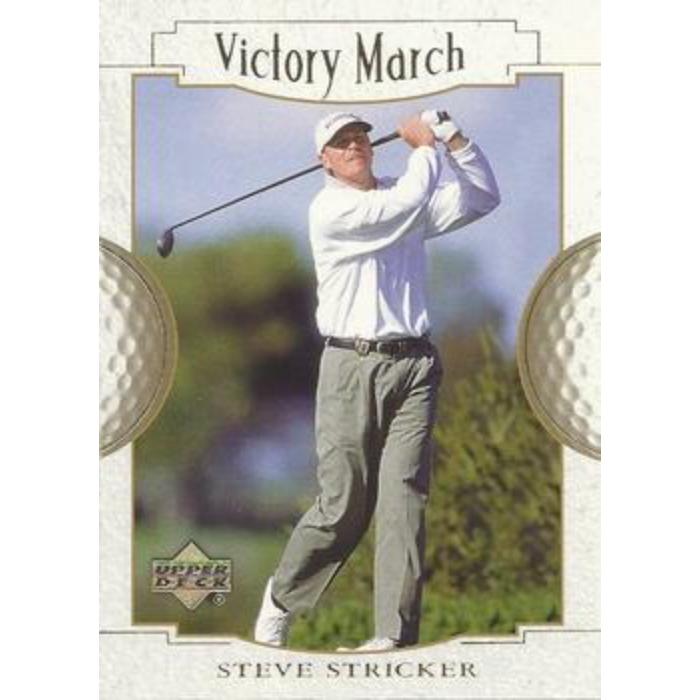 Steve Stricker (Victory Match) - 2001 Upper Deck Golf #142