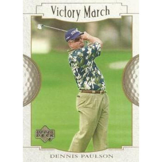 Dennis Paulson (Victory Match) - 2001 Upper Deck Golf #143