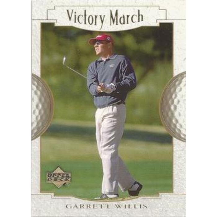 Garrett Willis (Victory Match) - 2001 Upper Deck Golf #144