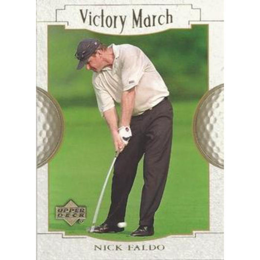 Nick Faldo (Victory Match) - 2001 Upper Deck Golf #152