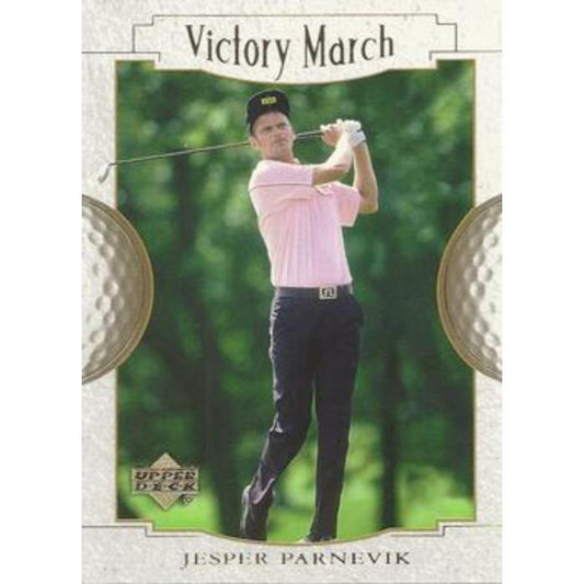 Jesper Parnevik (Victory Match) - 2001 Upper Deck Golf #153