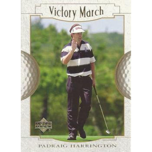 Padraig Harrington (Victory Match) - 2001 Upper Deck Golf #159