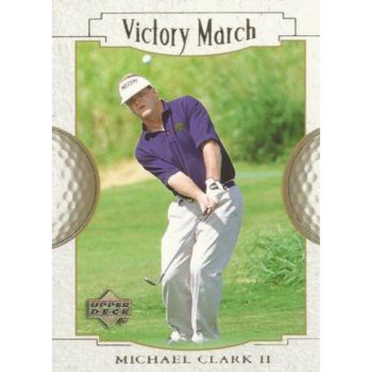 Michael Clark II (Victory Match) - 2001 Upper Deck Golf #160