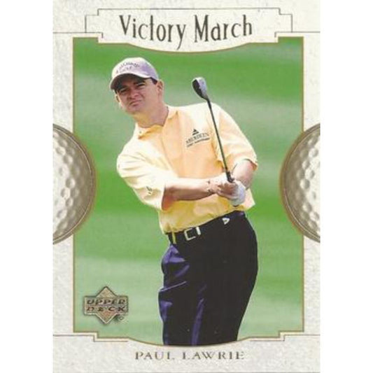 Paul Lawrie (Victory Match) - 2001 Upper Deck Golf #161