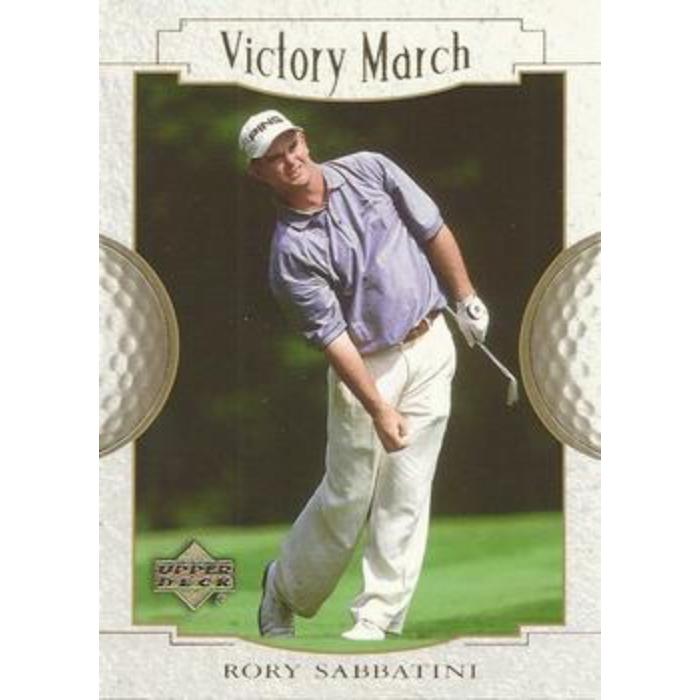 Rory Sabbatini (Victory Match) - 2001 Upper Deck Golf #162