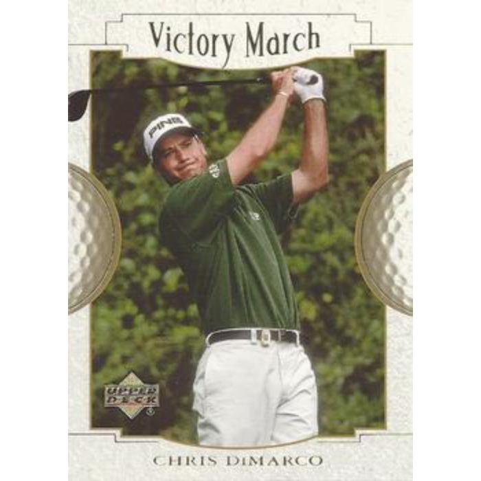 Chris DiMarco (Victory Match) - 2001 Upper Deck Golf #163